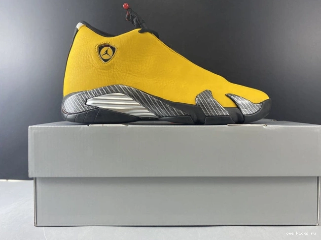 Rep JORDAN GOLD AIR 14 BQ3685-706 RETRO UNIVERSITY 0724